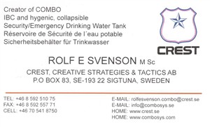 Svenson, Rolf 1897814 - Business