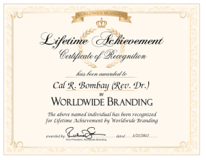 Bombay, Calvin 1941163