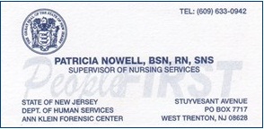 Nowell, Patricia - B.Card