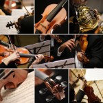 music-orchestra-collage